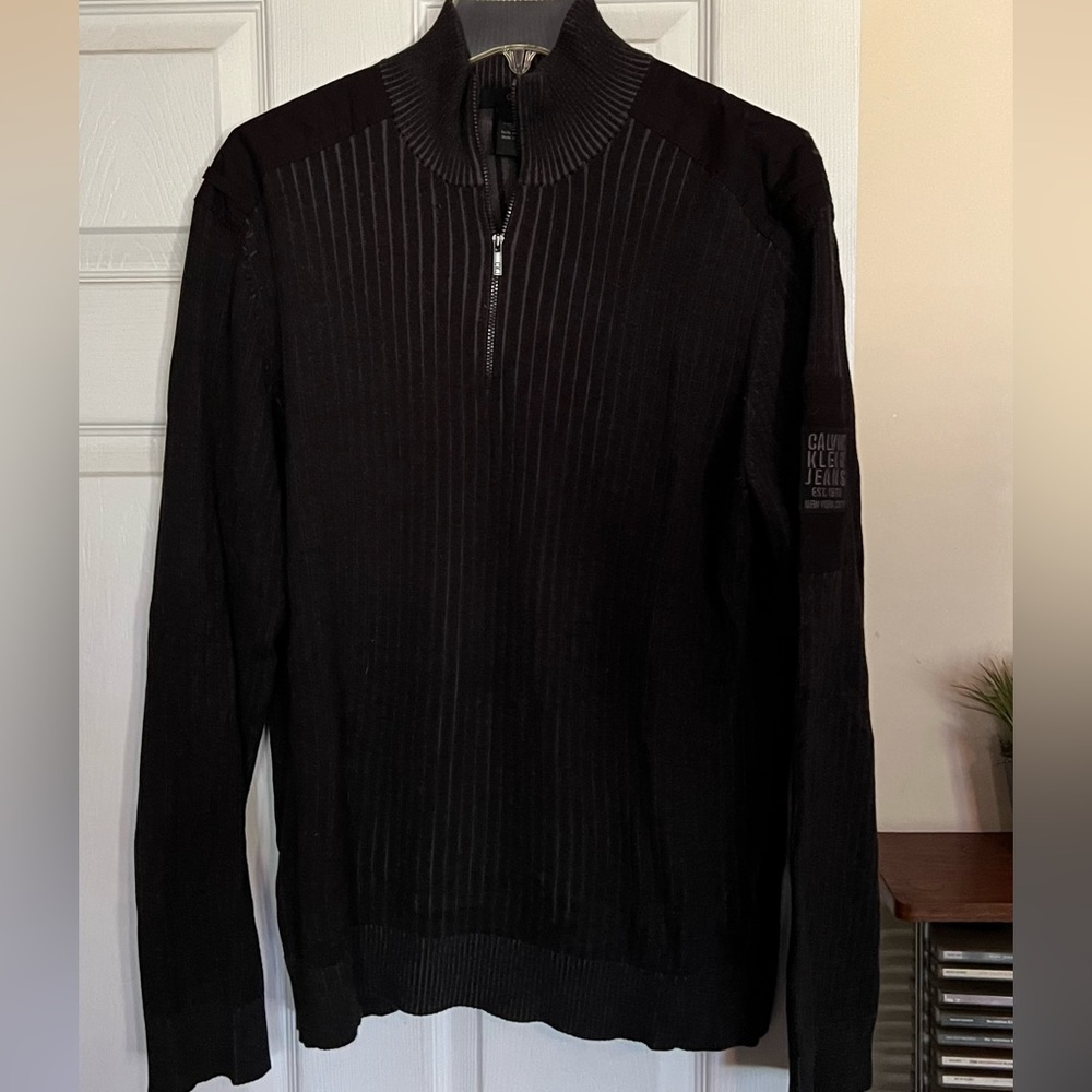 Men’s CK Jeans zip up sweater